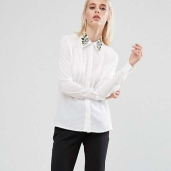 embellished tops asos